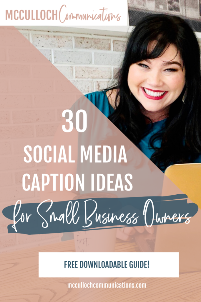 30 Social Media Caption Ideas for Small Businesses