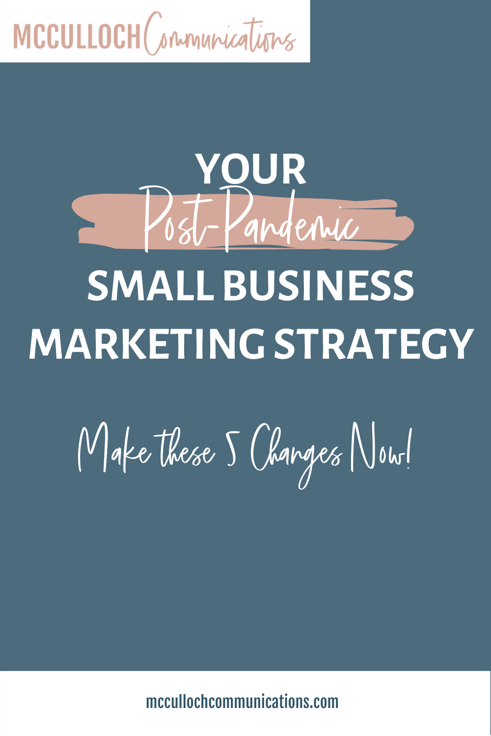 small business marketing strategy post-pandemic